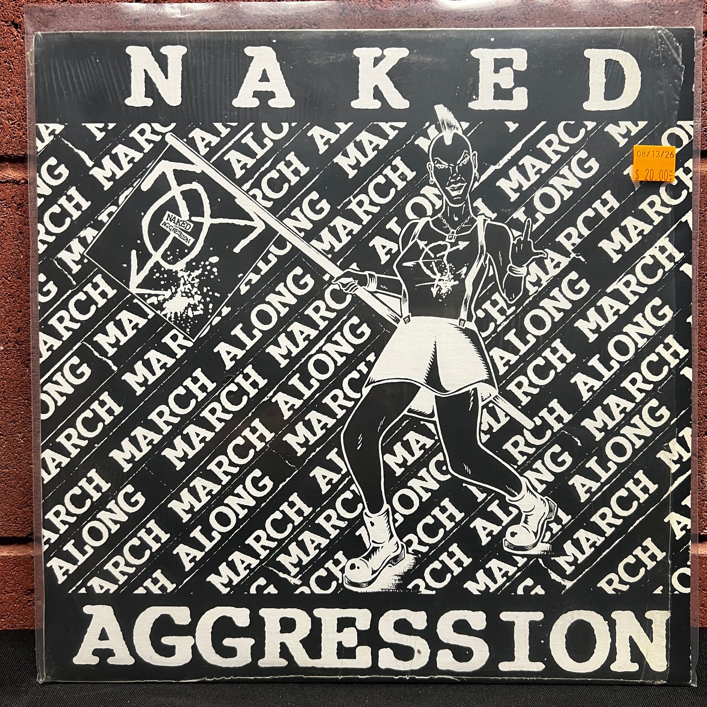 Used Vinyl: Naked Aggression ‎"March March Along" LP (1994 Press)