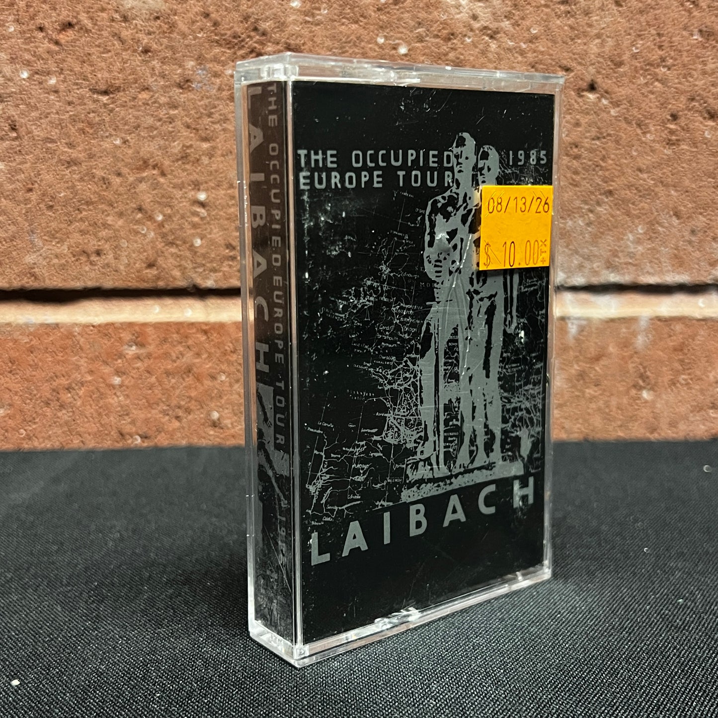 Used Cassette: Laibach ‎"The Occupied Europe Tour 1985" Tape