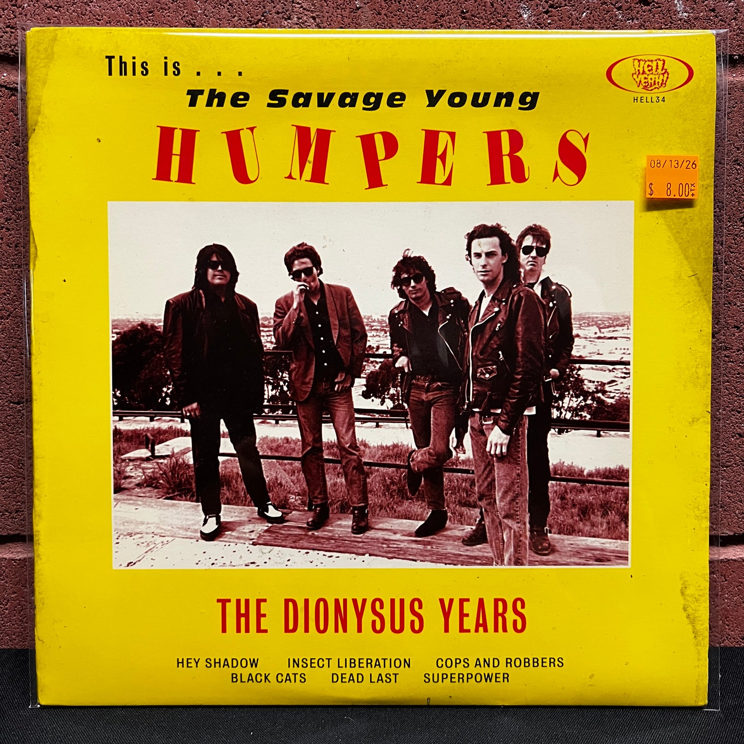 Used Vinyl: The Humpers "The Dionysus Years" 10" (1996 Press)
