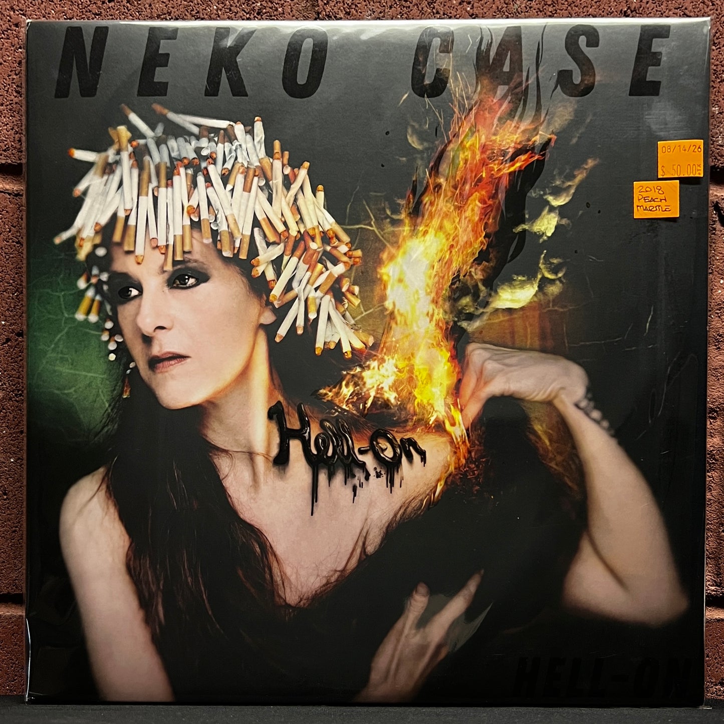 Used Vinyl: Neko Case "Hell-On" 2xLP (2018 Press - Peach Marble Vinyl)