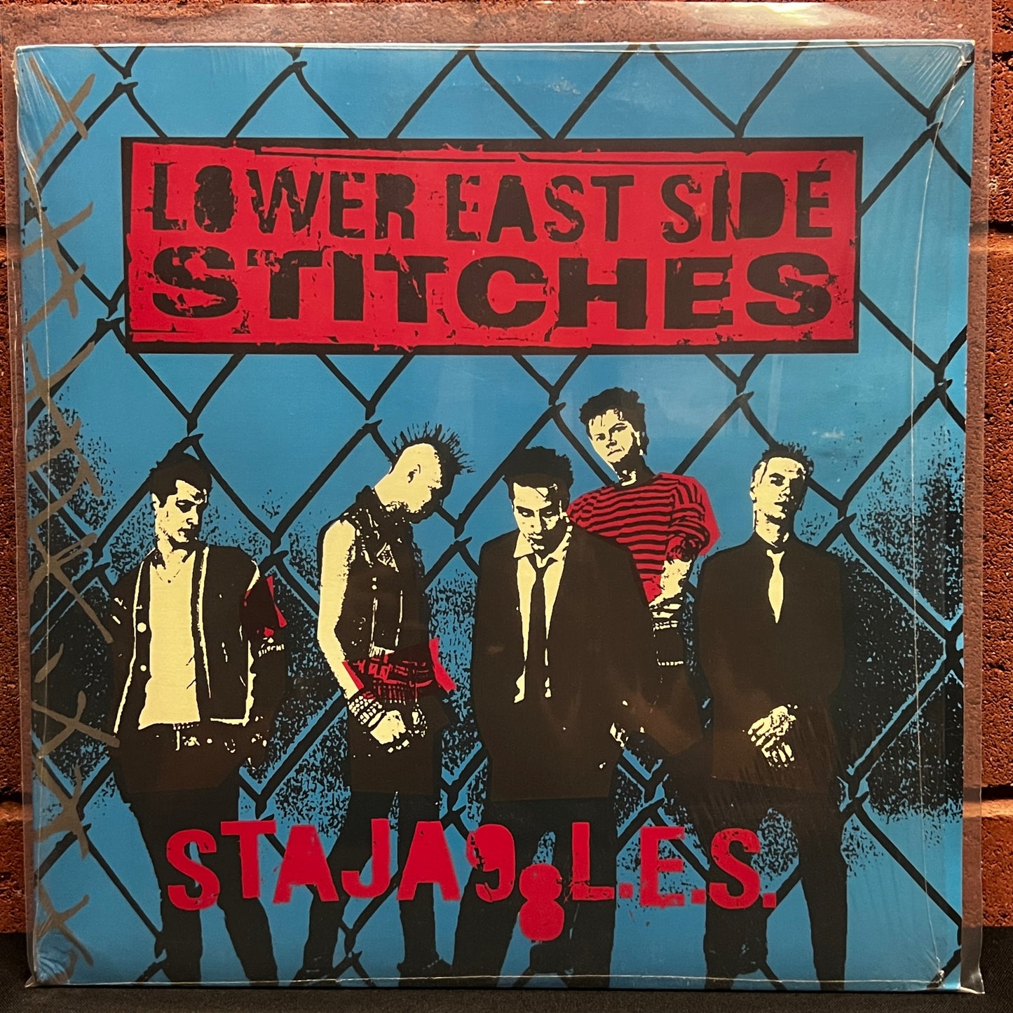 Used Vinyl: Lower East Side Stitches "Staja98L.E.S." LP (1998 Press - Red Vinyl)