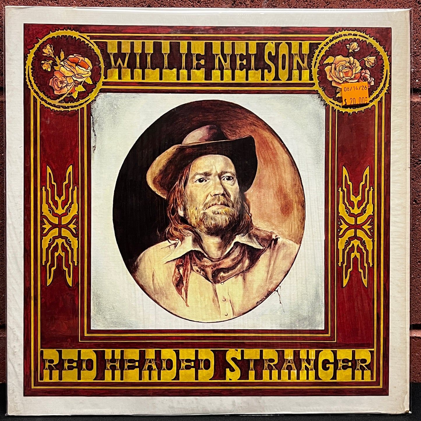 Used Vinyl: Willie Nelson "Red Headed Stranger" LP (In Open Shrink)