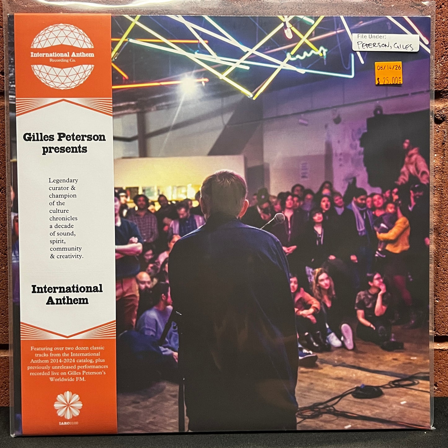 Used Vinyl: Giles Peterson "International Anthem" 2xLP