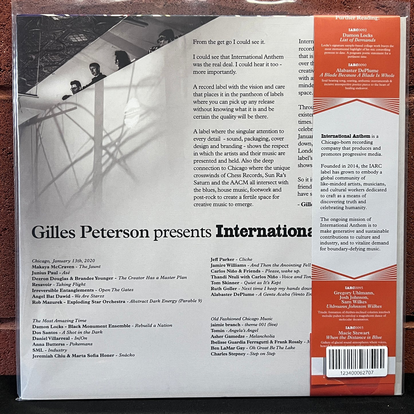 Used Vinyl: Giles Peterson "International Anthem" 2xLP