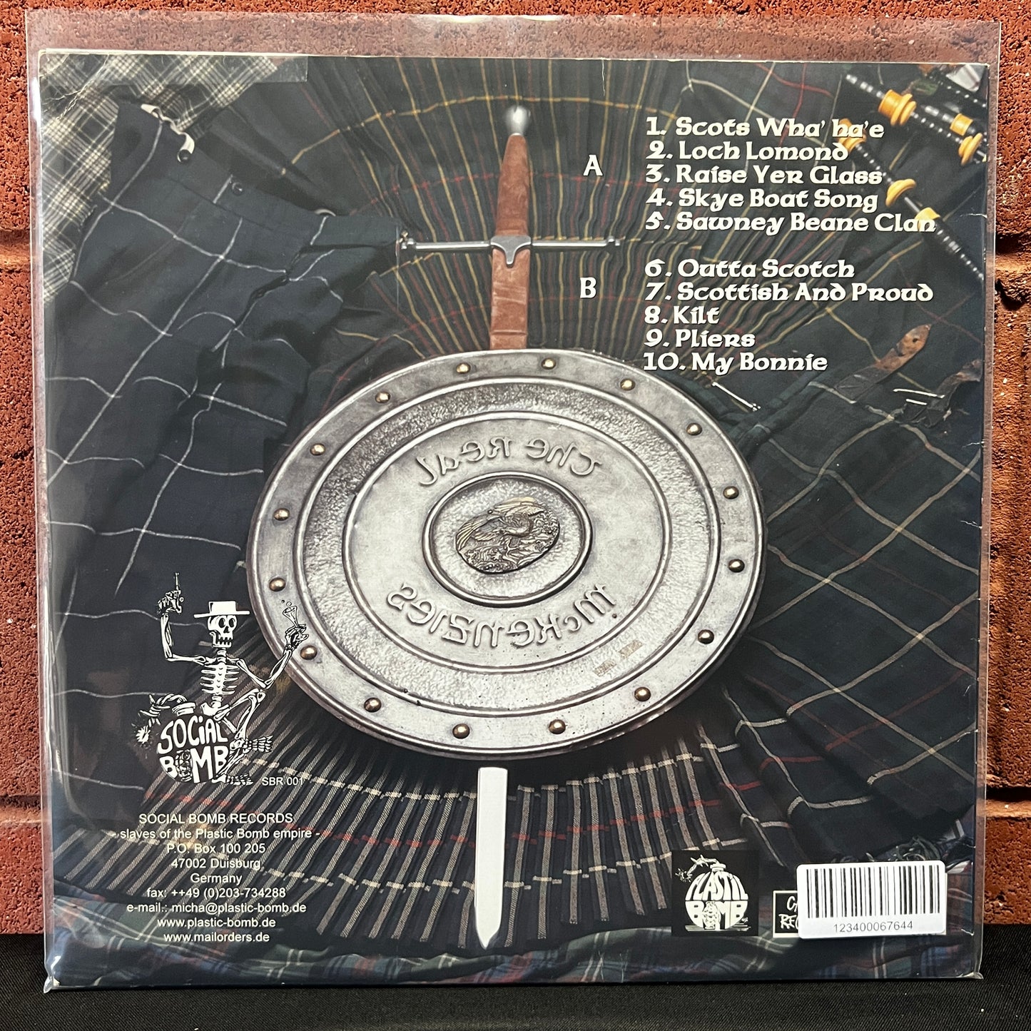 Used Vinyl: The Real McKenzies "S/T" LP (2001 German Press)