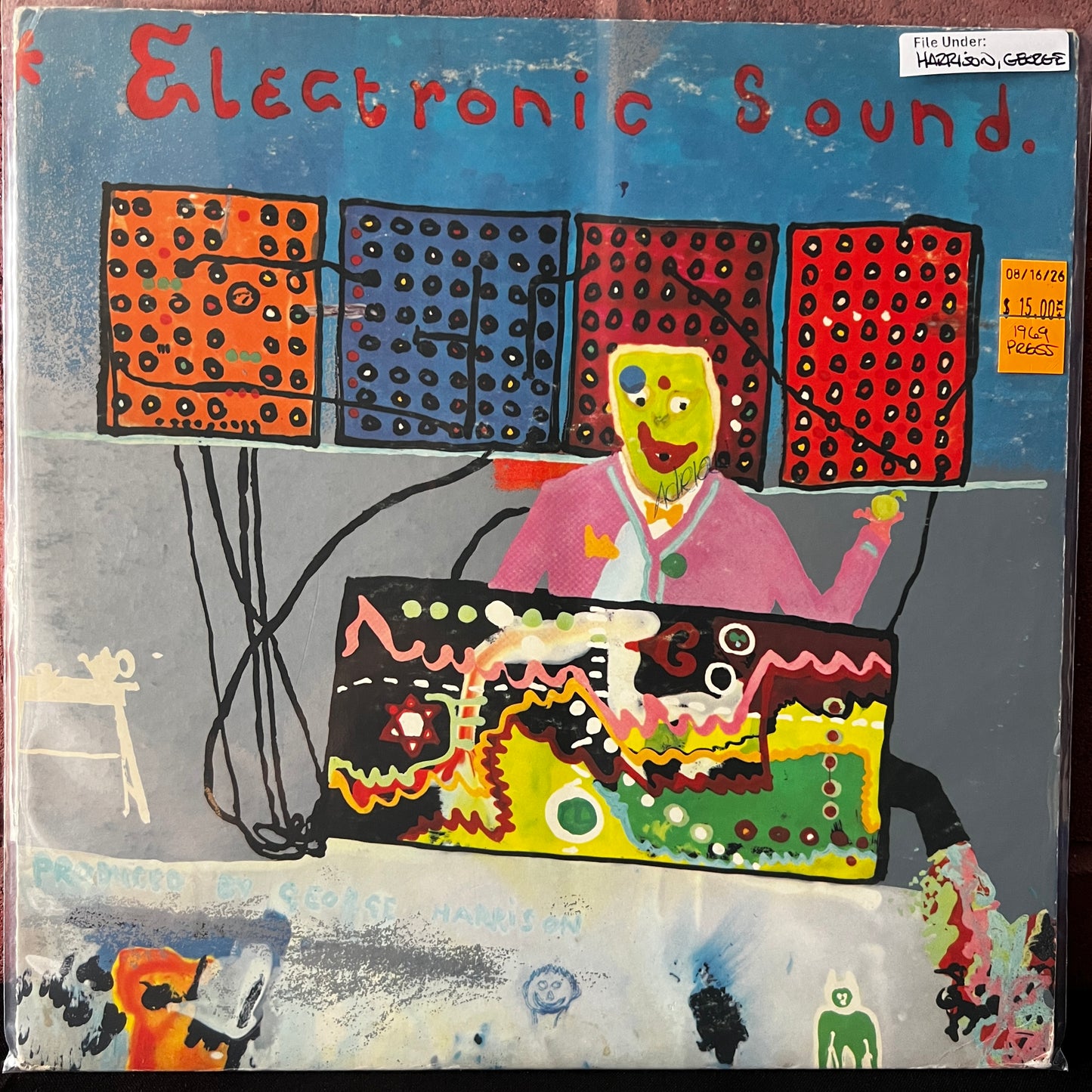 Used Vinyl: George Harrison "Electronic Sound" LP (1969 Press)