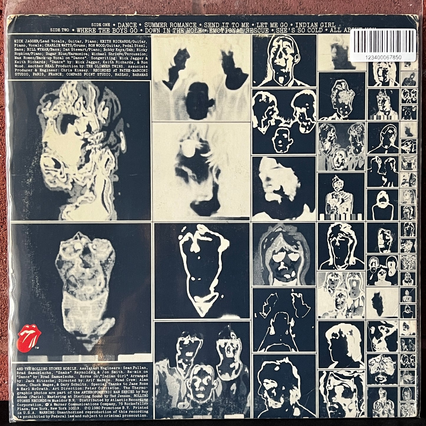 Used Vinyl: The Rolling Stones ‎"Emotional Rescue" LP (1980 Press)