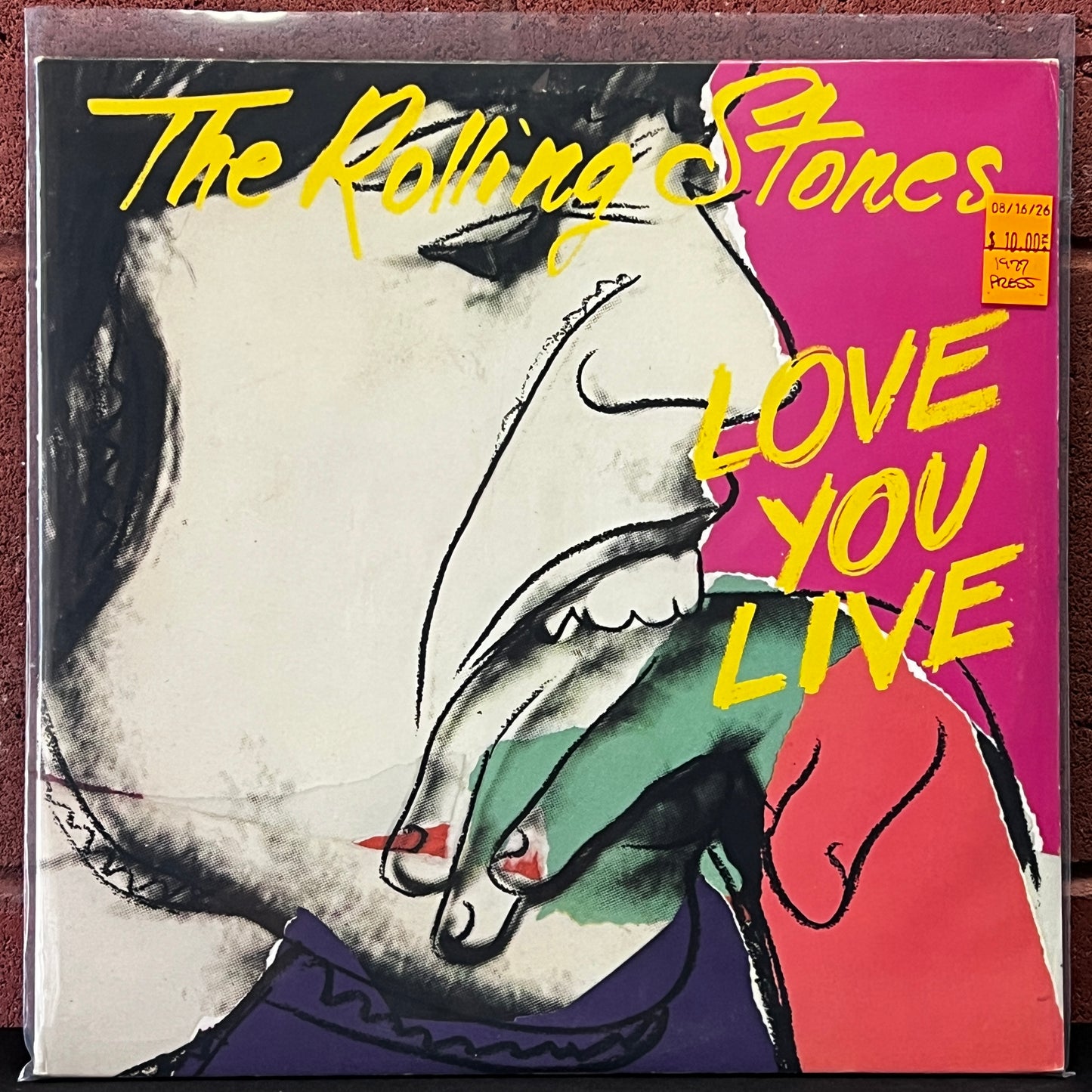 Used Vinyl: The Rolling Stones ‎"Love You Live" 2xLP (1977 Press)