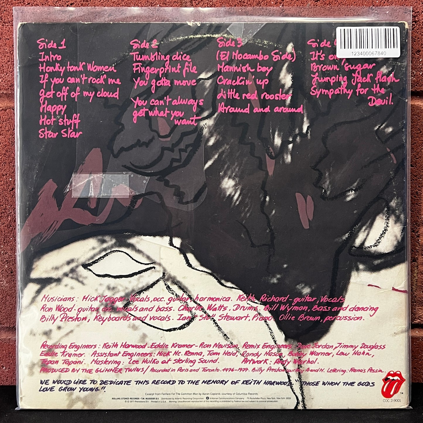 Used Vinyl: The Rolling Stones ‎"Love You Live" 2xLP (1977 Press)
