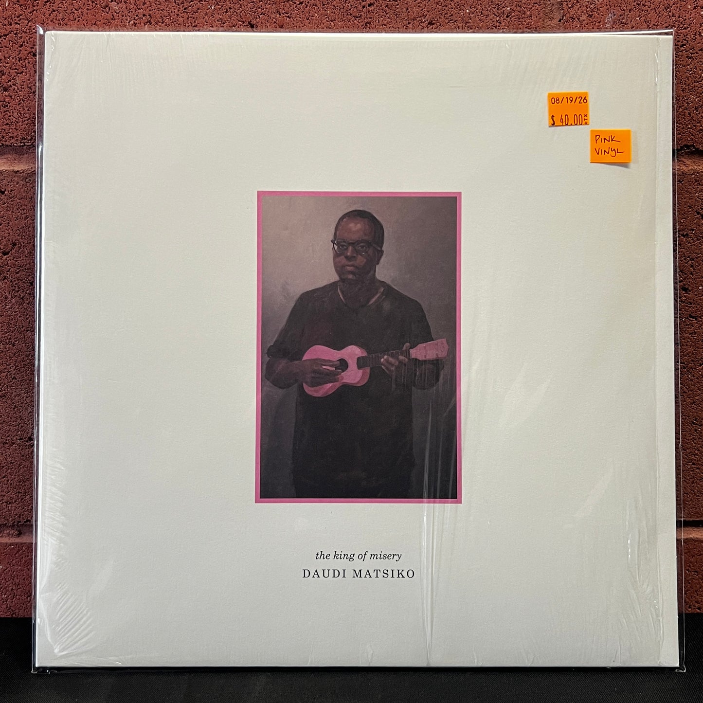 Used Vinyl: Daudi Matsiko "The King of Misery" LP (Pink vinyl)