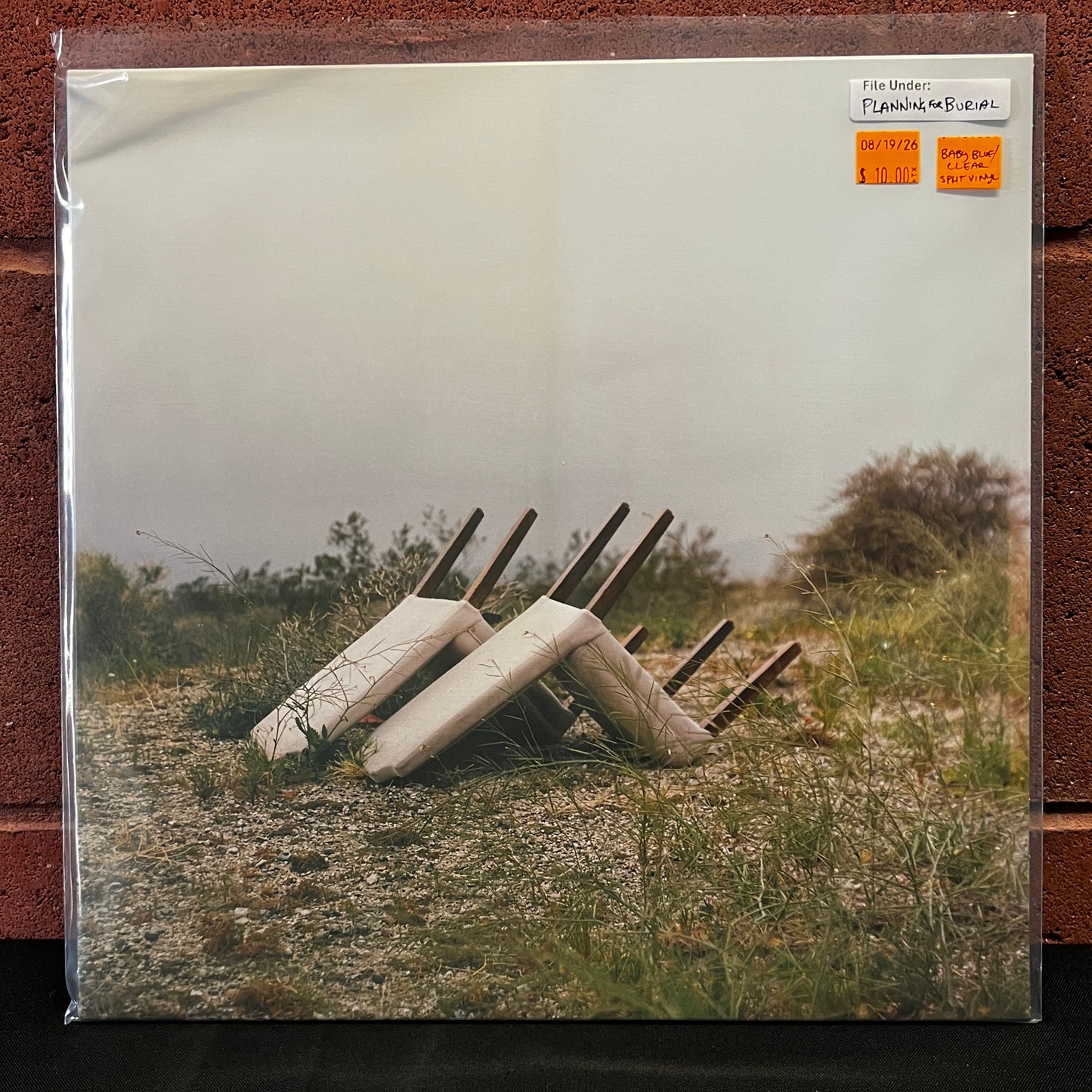 Used Vinyl: Planning for Burial "It's Closeness, It's Easy" LP (Baby Blue/Ultra Clear split vinyl)