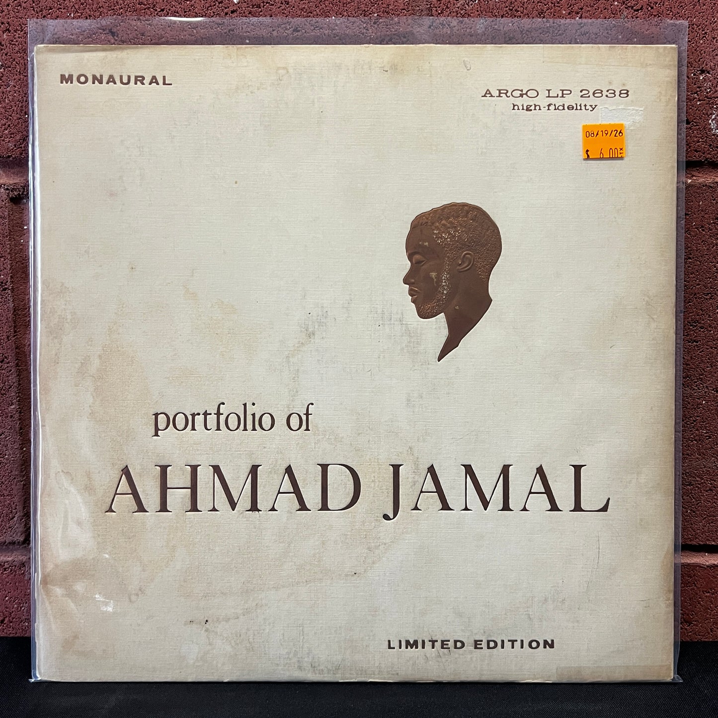 Used Vinyl: Ahmad Jamal "Portrait of Ahmad Jamal" 2xLP (Mono)
