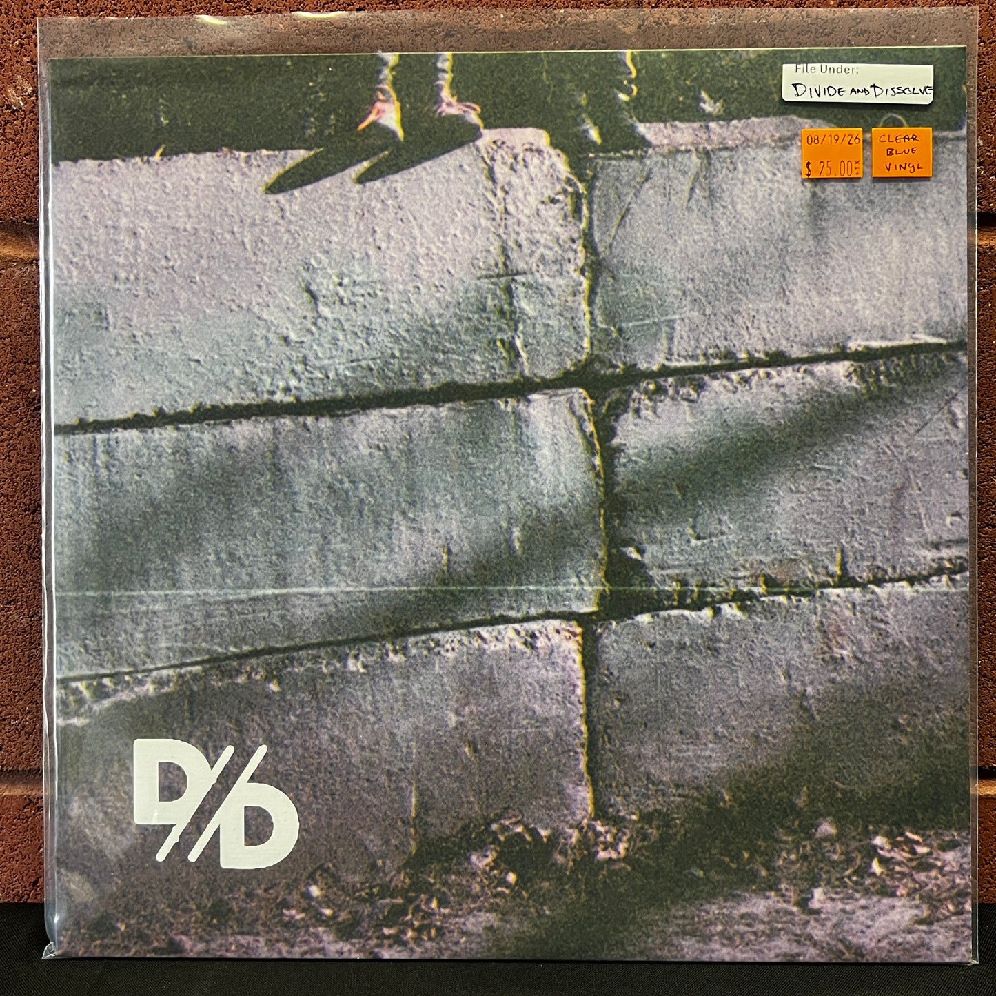 Used Vinyl: Divide and Dissolve "Systemic" LP (Curacao Blue vinyl)