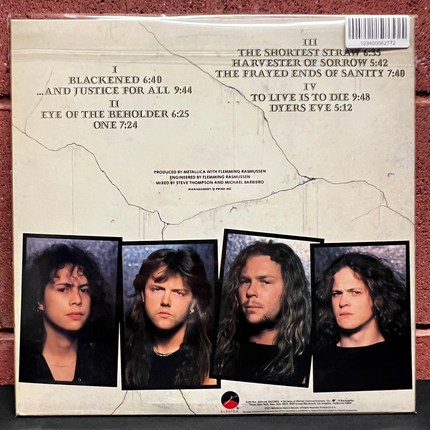 Used Vinyl: Metallica "...And Justice For All" 2xLP (1988 SRC Pressing)