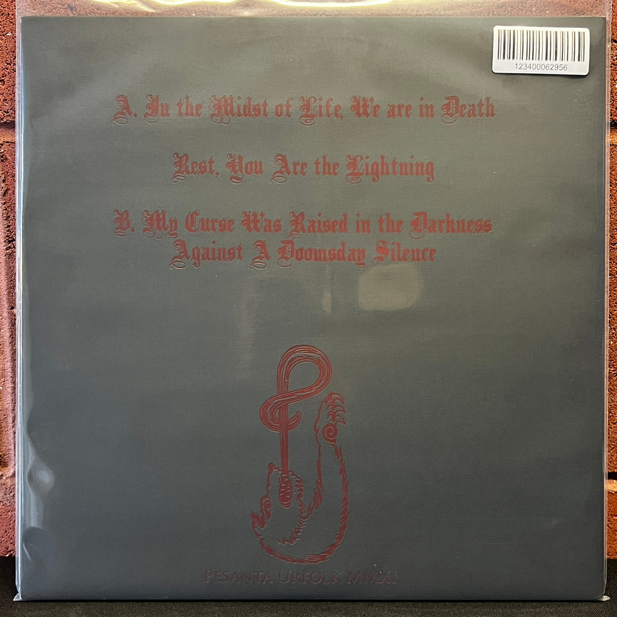 Used Vinyl: Ash Borer "Ash Borer" LP (Red vinyl)