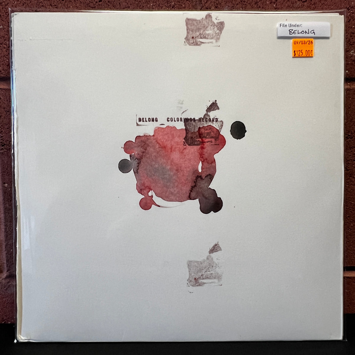 Used Vinyl: Belong "Colorloss Record" LP