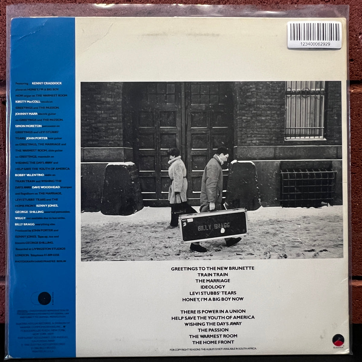 Used Vinyl: Billy Bragg "Talking With the Taxman About Poetry" LP