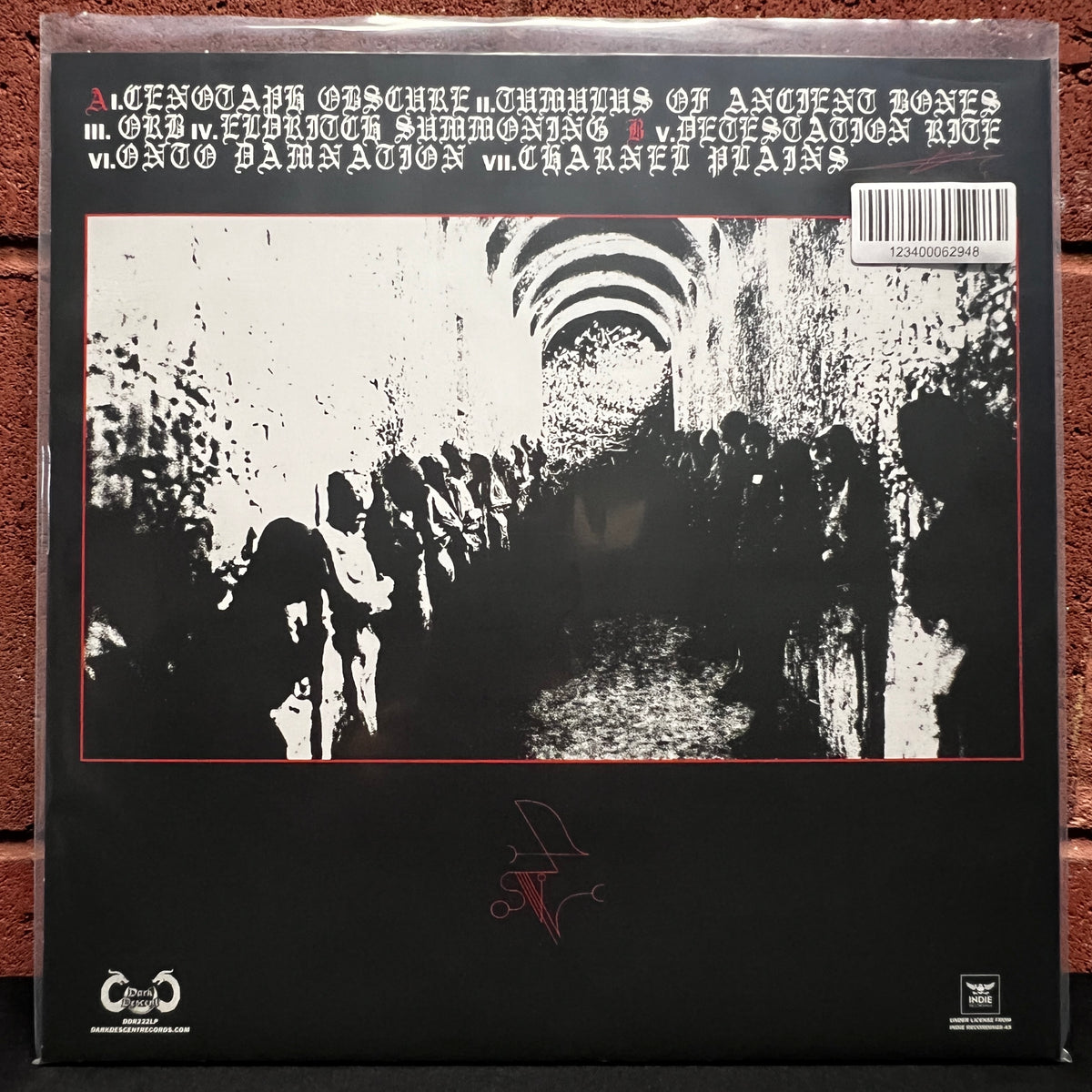 Used Vinyl: Obliteration "Cenotaph Obscure" LP (Swamp Green vinyl)