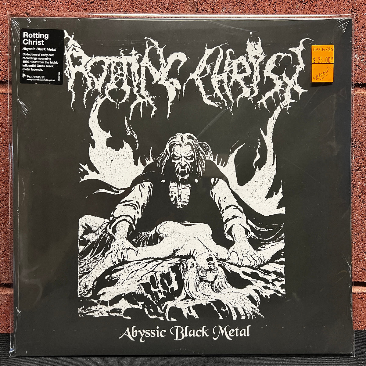 Used Vinyl: Rotting Christ "Abyssic Black Metal" LP (Sealed)