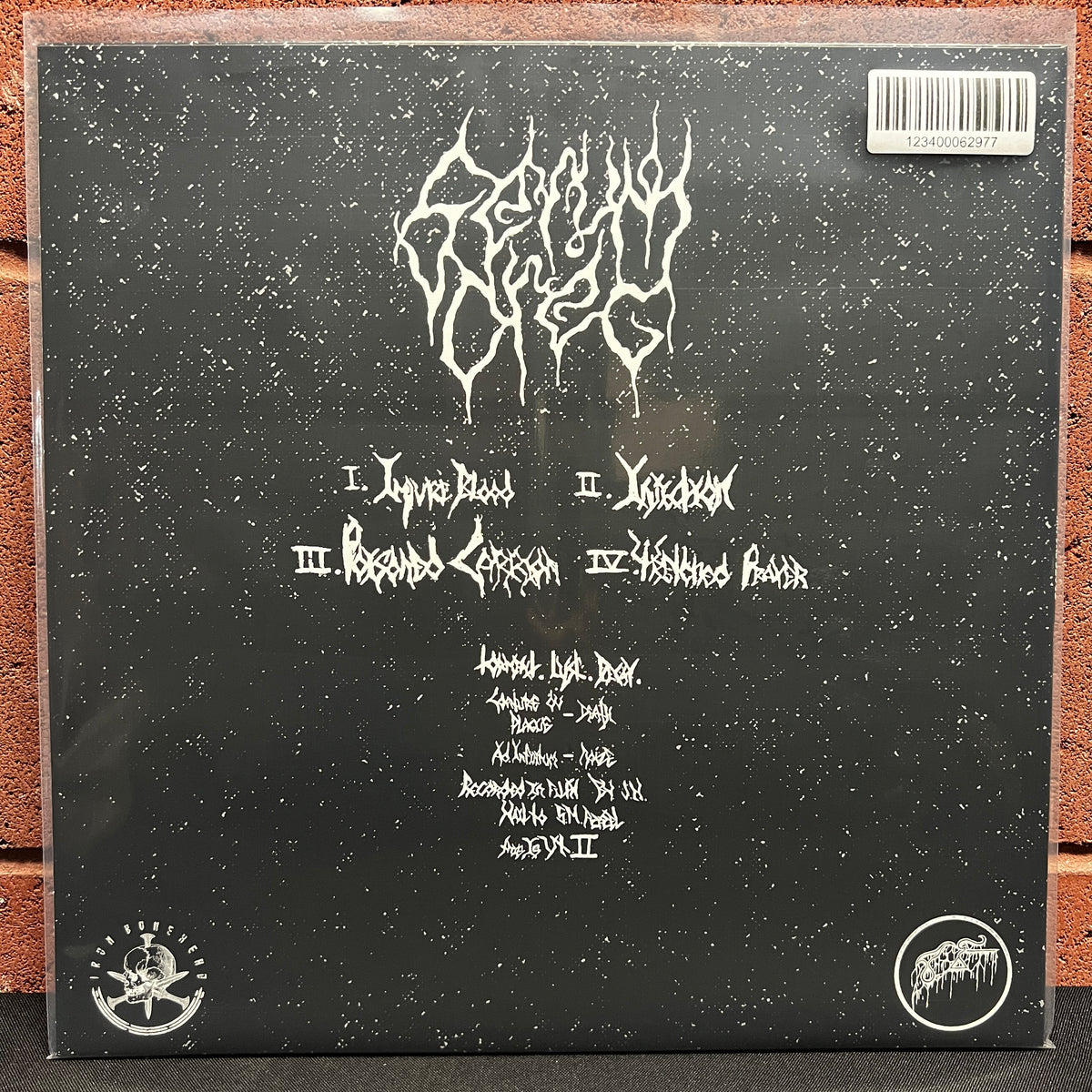 Used Vinyl: Serum Dreg "Impure Blood" LP