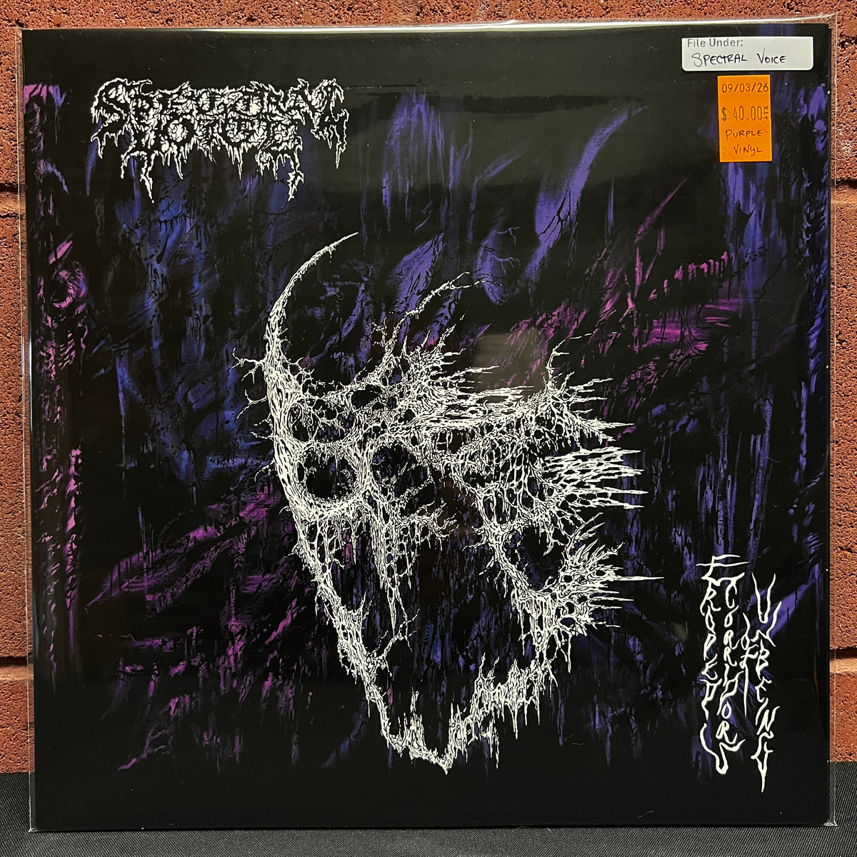 Used Vinyl: Spectral Voice "Eroded Corridors of Unbeing" LP (Purple vinyl)