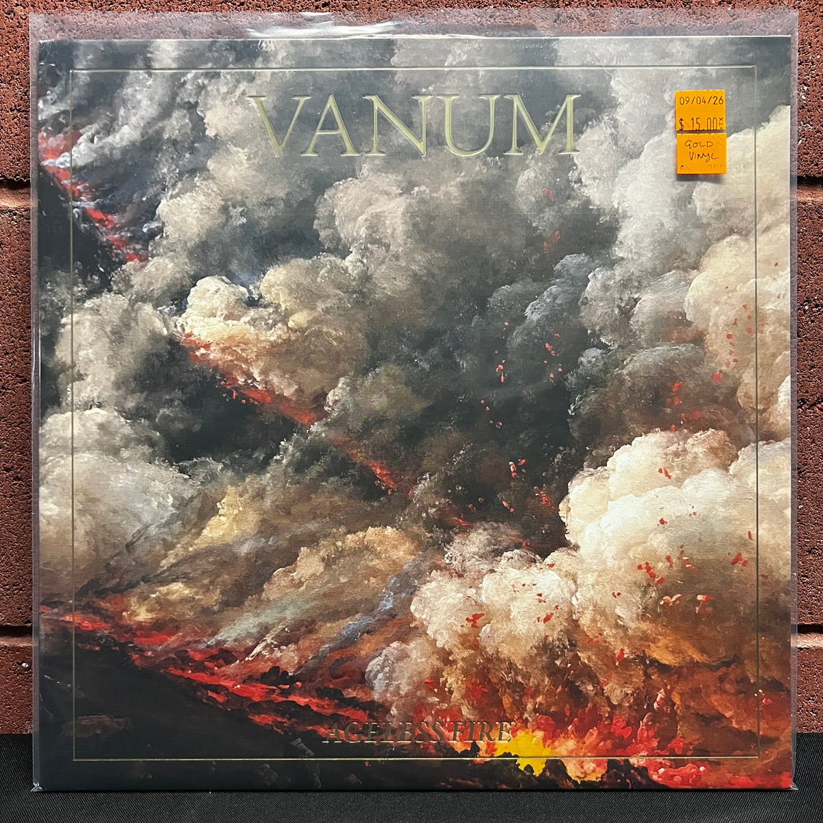 Used Vinyl: Vanum "Ageless Fire" LP (Gold vinyl)