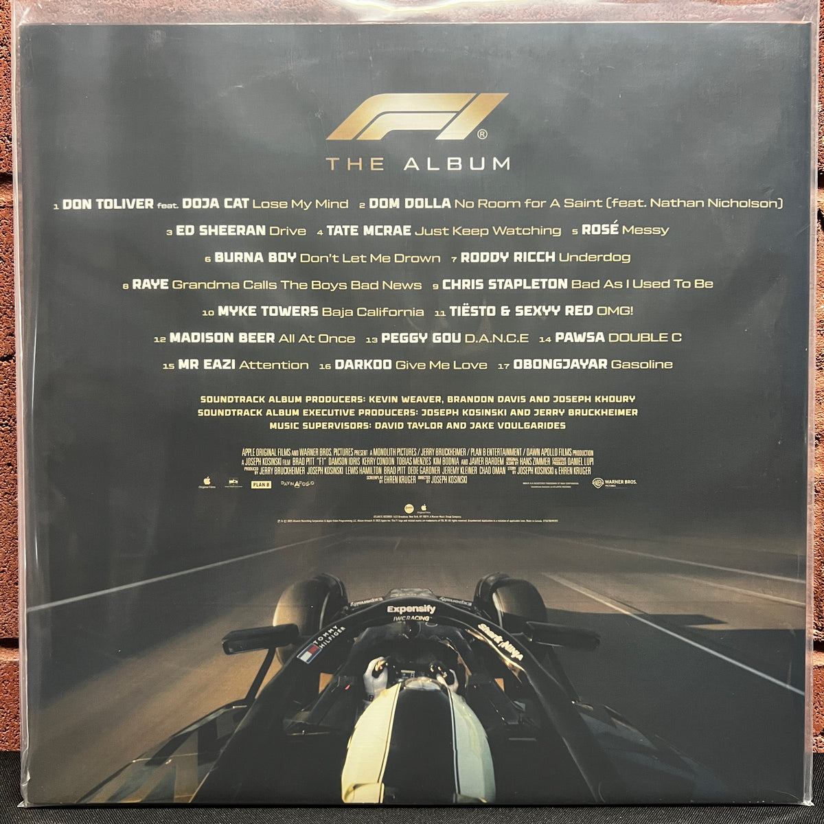 Used Vinyl: V/A - "F1 The Album (Music From F1 The Movie)" LP (2025 Press - Gold Vinyl)
