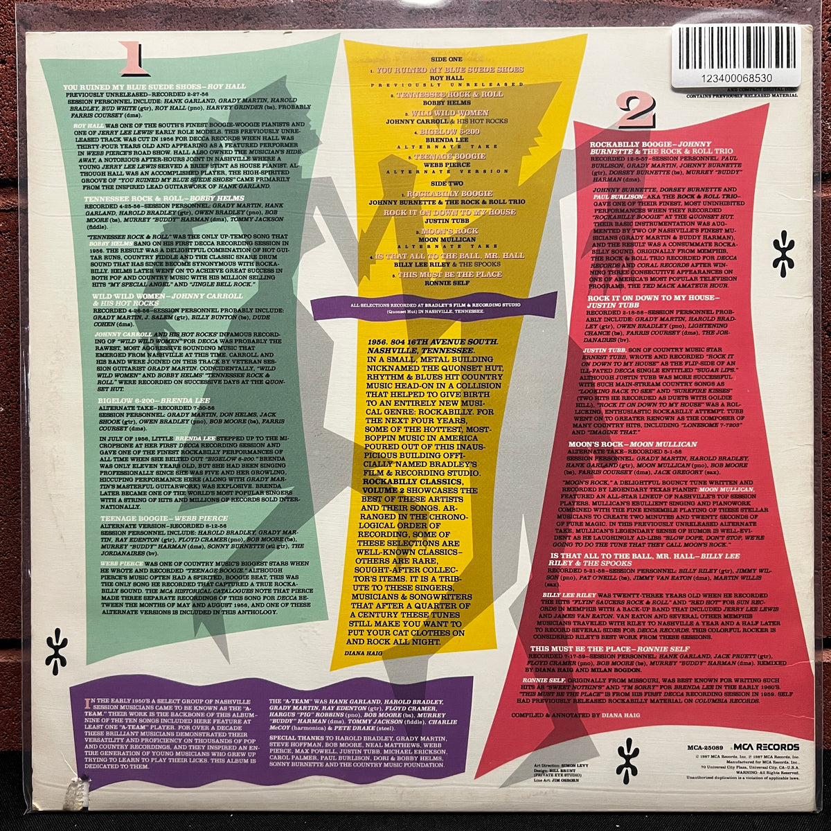 Used Vinyl: V/A - "Rockabilly Classics Vol. 2" LP (1987 Press)