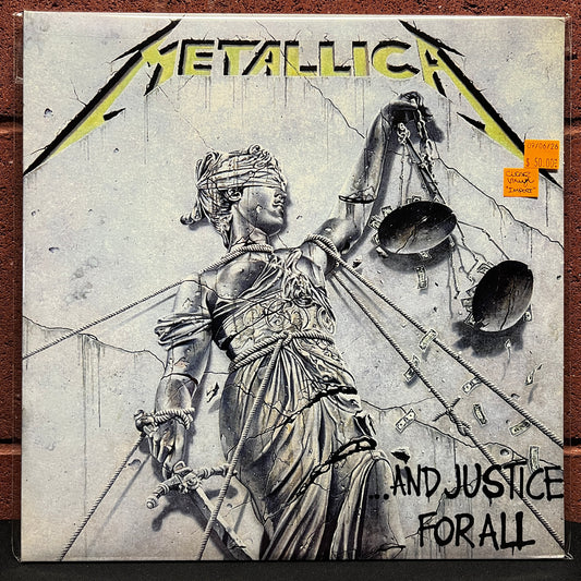Used Vinyl: Metallica "...And Justice For All" 2xLP (Clear Vinyl)