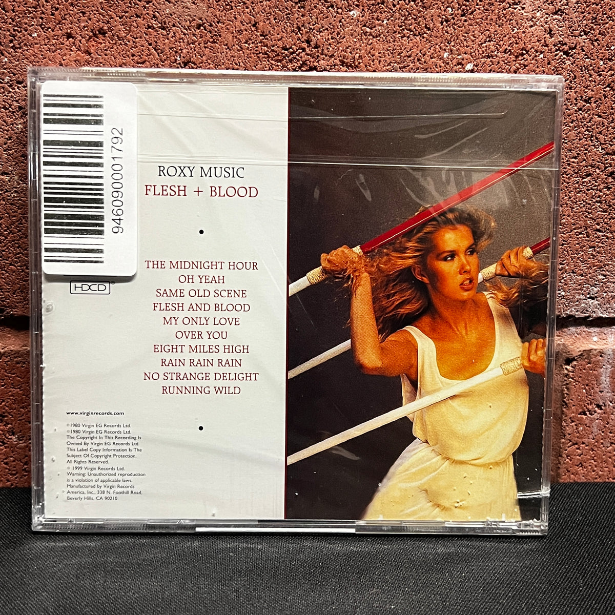 Used CD: Roxy Music "Flesh + Blood" CD (Sealed! 1999 US Reissue)