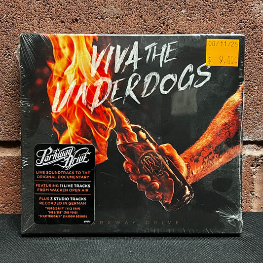 Used CD: Parkway Drive "Viva The Underdogs" CD (Sealed! w/ Hype Sticker)