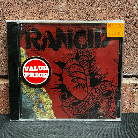 Used CD: Rancid "Let's Go" CD (Sealed! 1994 US Press)