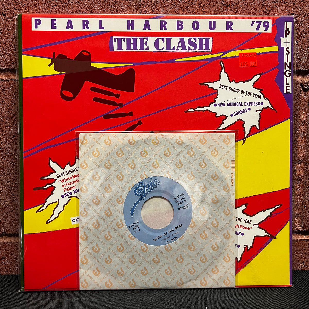 Used Vinyl: The Clash "S/T (Pearl Harbour)" LP + 7" (1979 Japanese Issue)