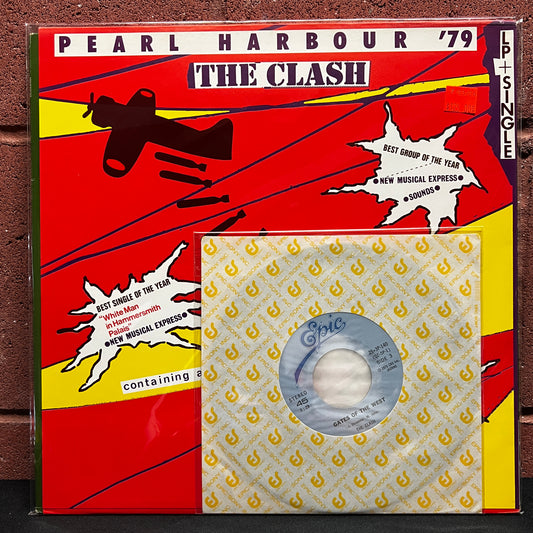 Used Vinyl: The Clash "S/T (Pearl Harbour)" LP + 7" (1979 Japanese Issue)