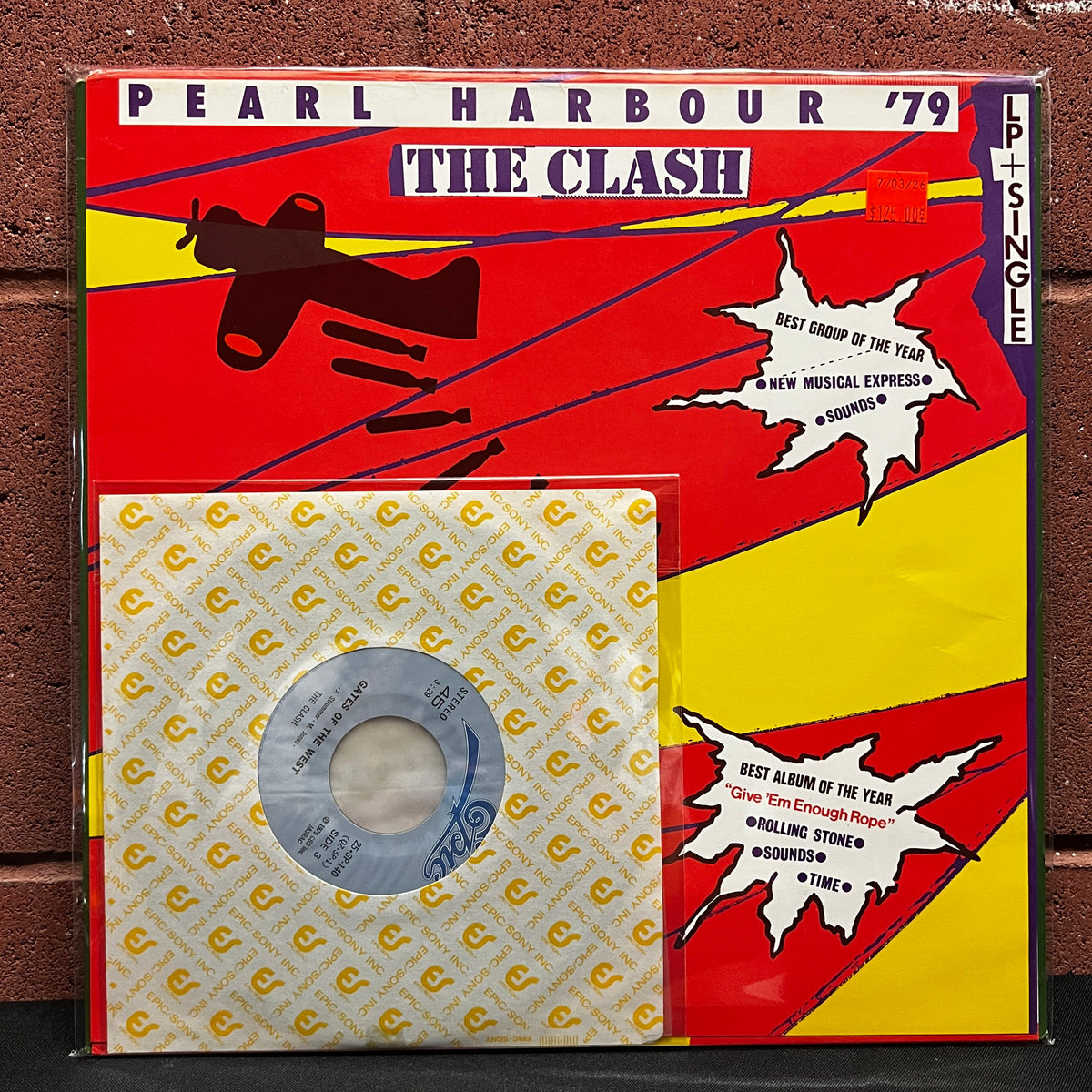 Used Vinyl: The Clash "S/T (Pearl Harbour)" LP + 7" (1979 Japanese Issue)