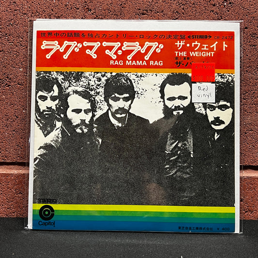 Used Vinyl: The Band "The Weight / Rag Mama Rag" 7" (1970 Red Vinyl Japanese Issue)