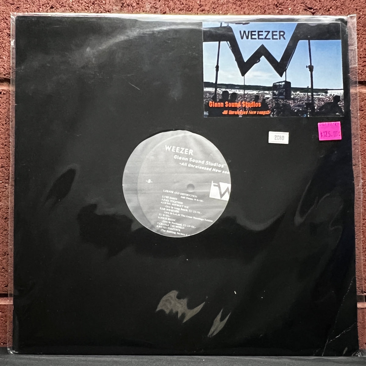 Used Vinyl: Weezer "Glenn Sound Studios - All Unreleased New Songs!!" LP (00's Japanese Issue)