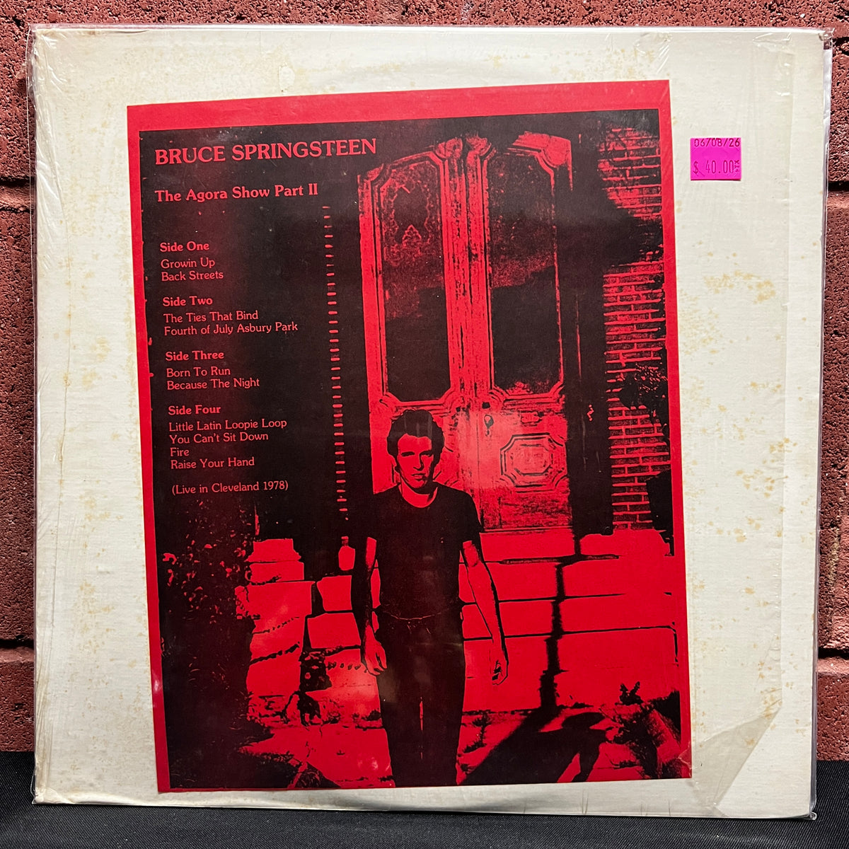 Used Vinyl: Bruce Springsteen "The Agora Show Part 2" 2xLP (In shrink!)