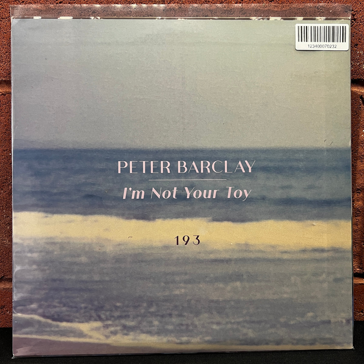 Used Vinyl: Peter Barclay "I'm Not Your Toy" LP (2023 Press - Pink Vinyl)
