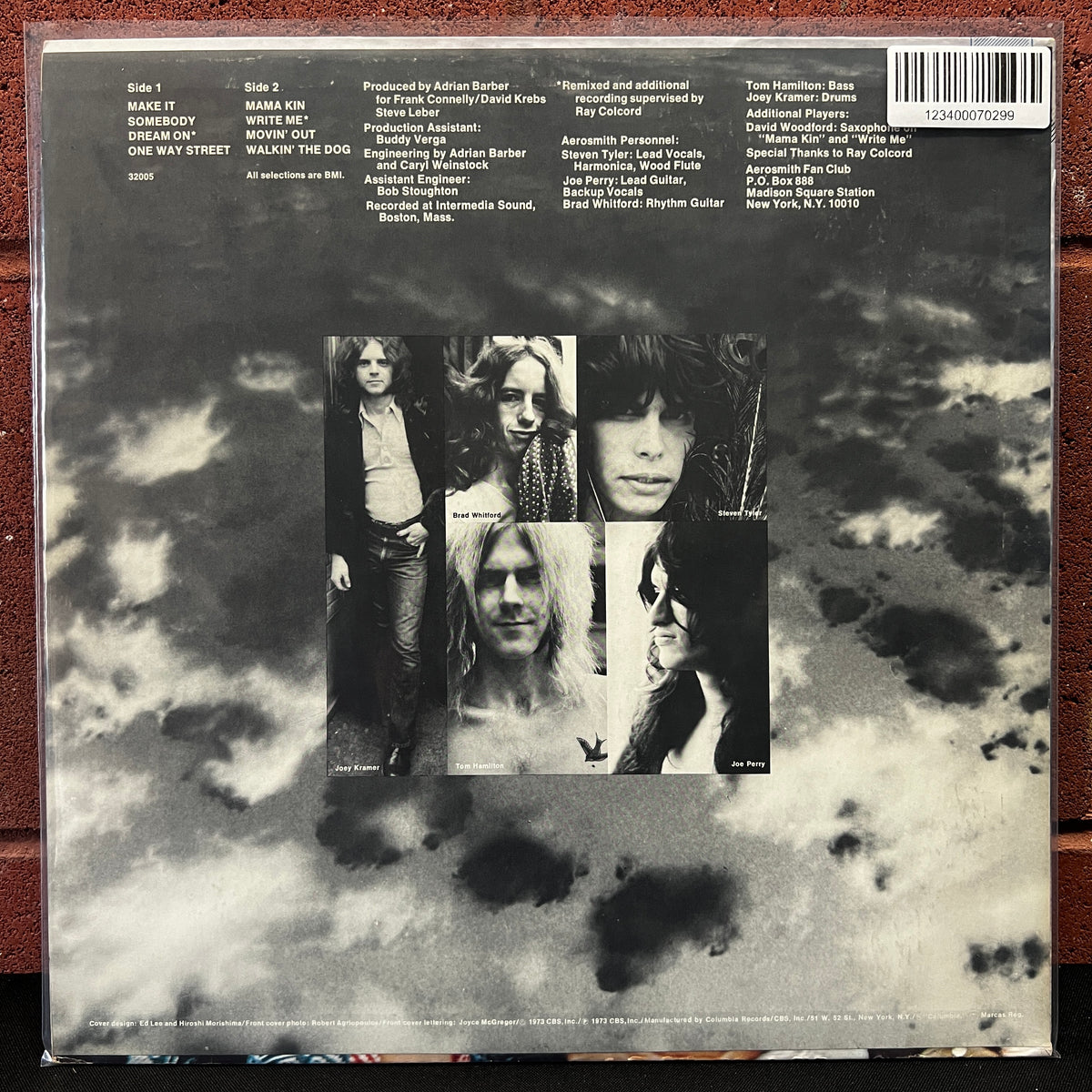 Used Vinyl: Aerosmith "S/T" LP (1973 Press)