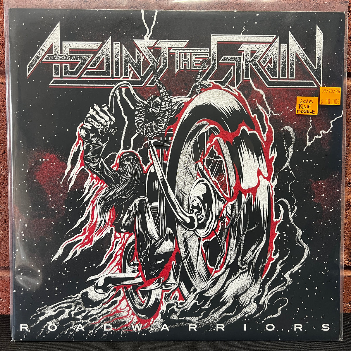 Used Vinyl: Against The Grain "Roadwarriors" LP (2015 Press - Blue Marble Vinyl)