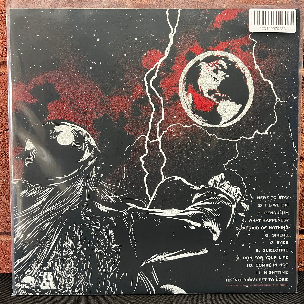 Used Vinyl: Against The Grain "Roadwarriors" LP (2015 Press - Blue Marble Vinyl)