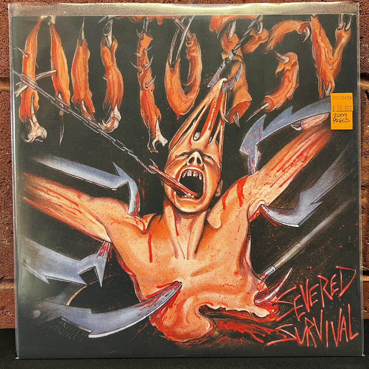 Used Vinyl: Autopsy "Severed Survival" LP (2009 Press)
