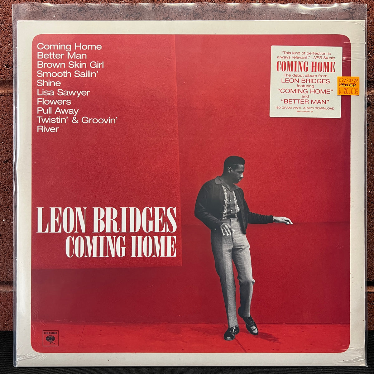 Used Vinyl: Leon Bridges "Coming Home" LP