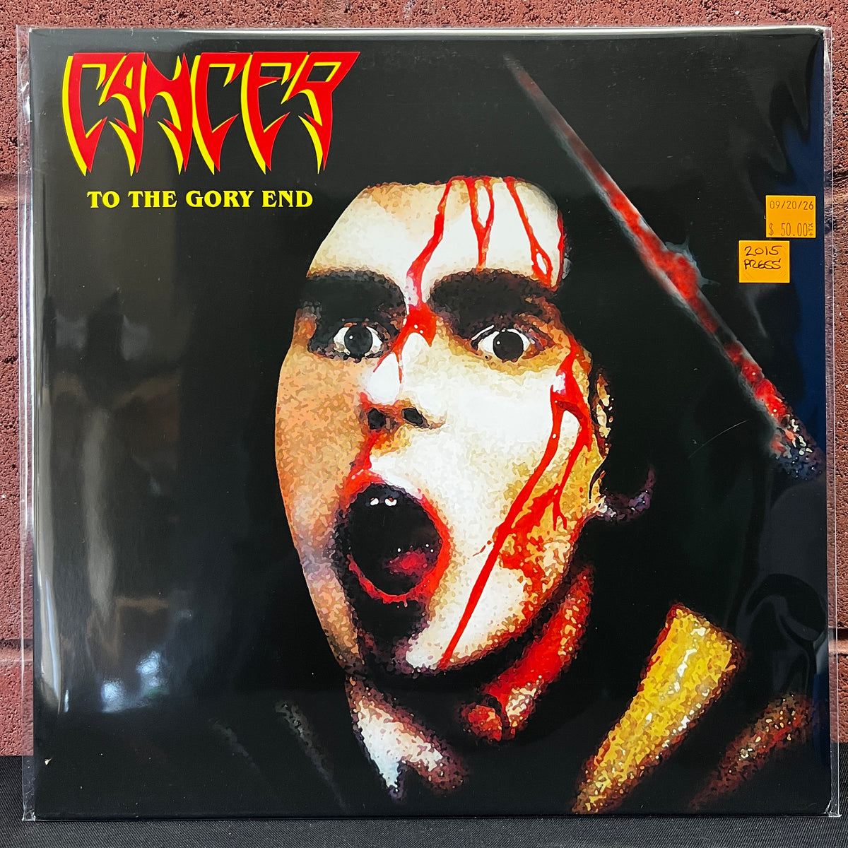Used Vinyl: Cancer "To The Gory End" LP (2015 Press)