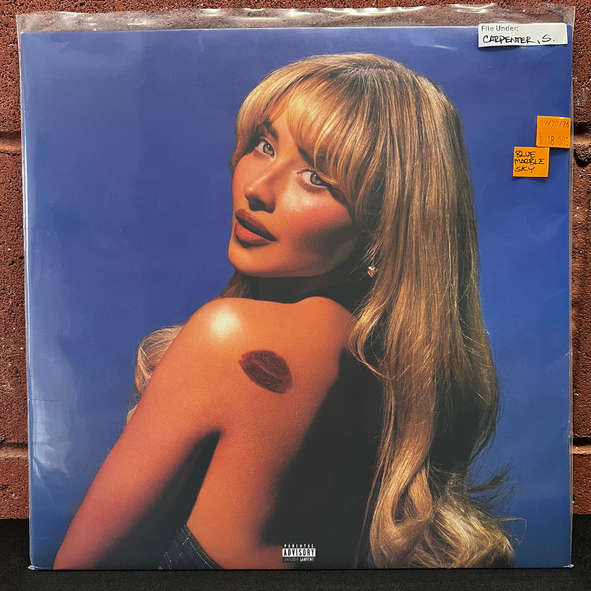 Used Vinyl: Sabrina Carpenter "Short N' Sweet" LP (2024 Press - Blue Marble Sky Vinyl)