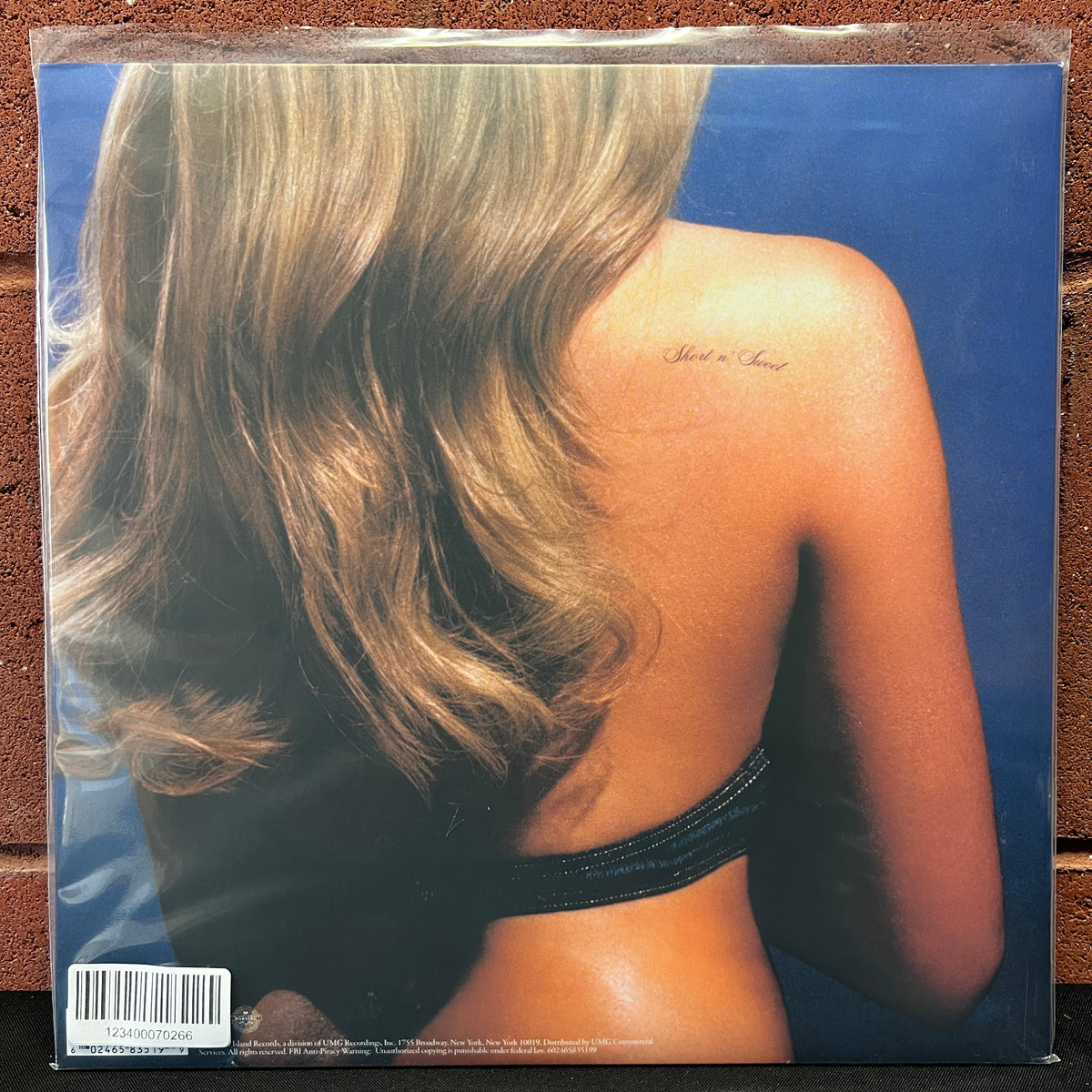 Used Vinyl: Sabrina Carpenter "Short N' Sweet" LP (2024 Press - Blue Marble Sky Vinyl)