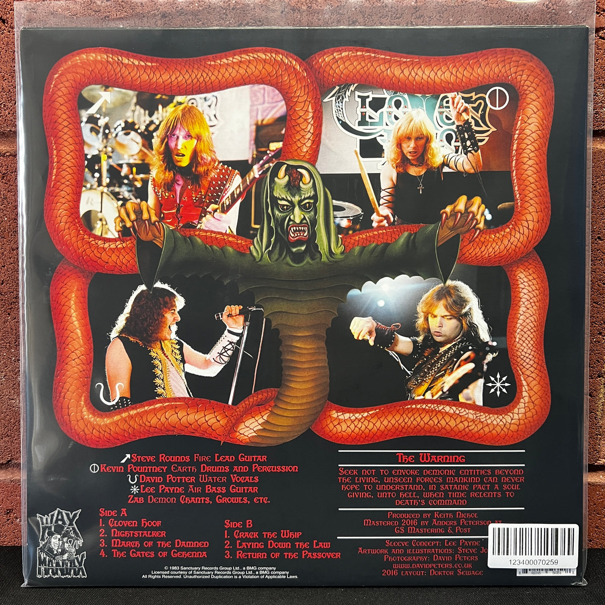 Used Vinyl: Cloven Hoof "S/T" LP (2017 Press)
