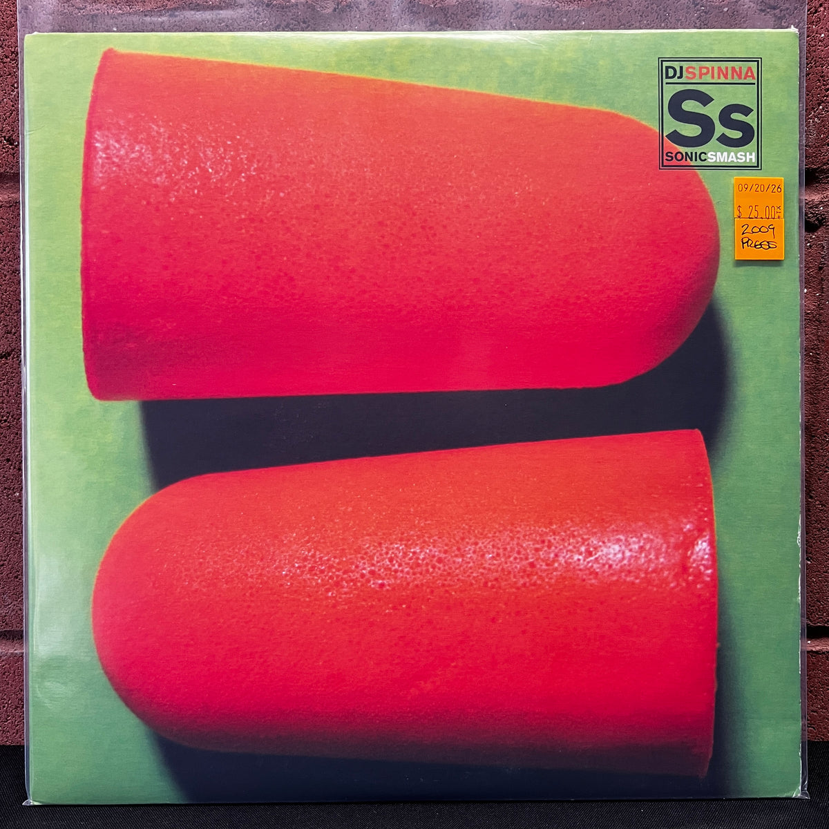 Used Vinyl: DJ Spinna ‎"Sonic Smash" 2xLP (2009 Press)
