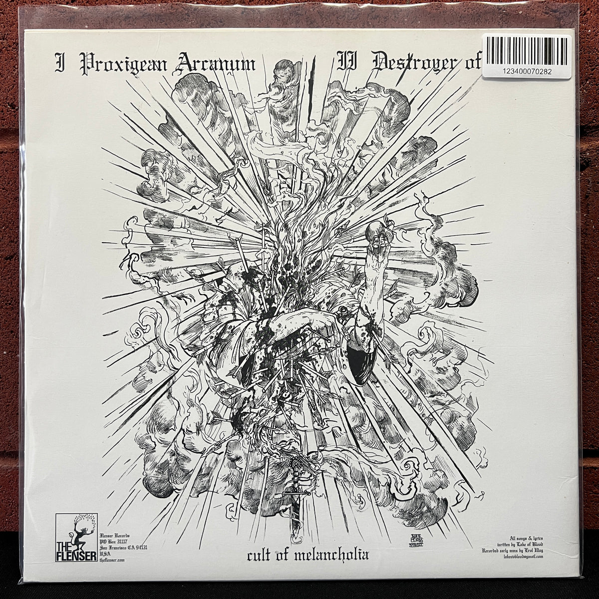 Used Vinyl: Lake Of Blood ‎"As Time And Tide Erodes Stone" LP (2012 Press)